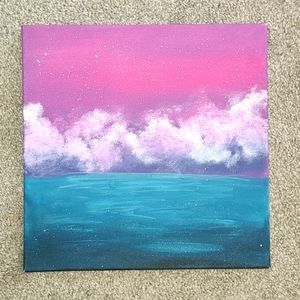 Starry Ocean Painting